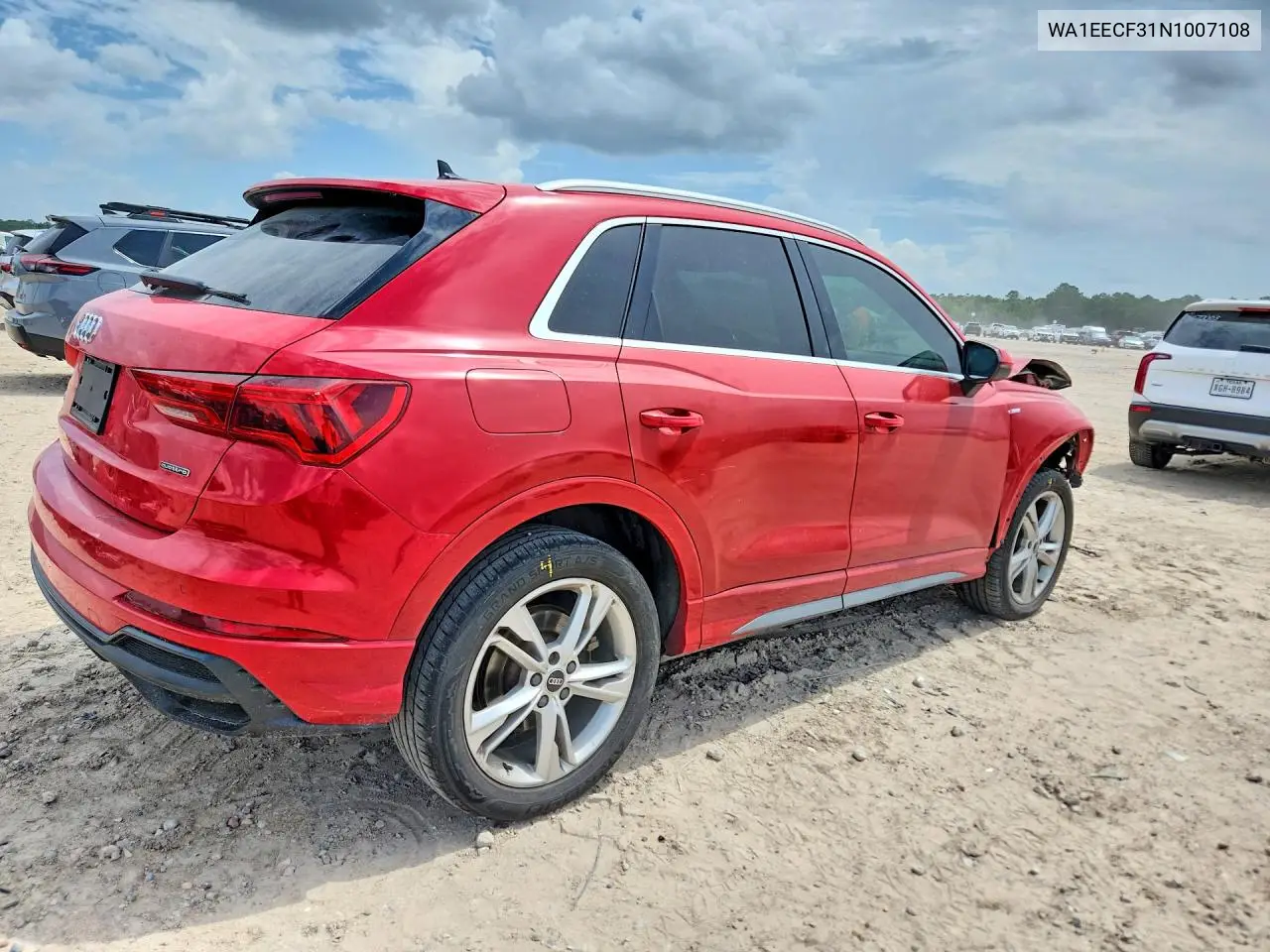 2022 Audi Q3 Premium Plus S Line 45 VIN: WA1EECF31N1007108 Lot: 60600036