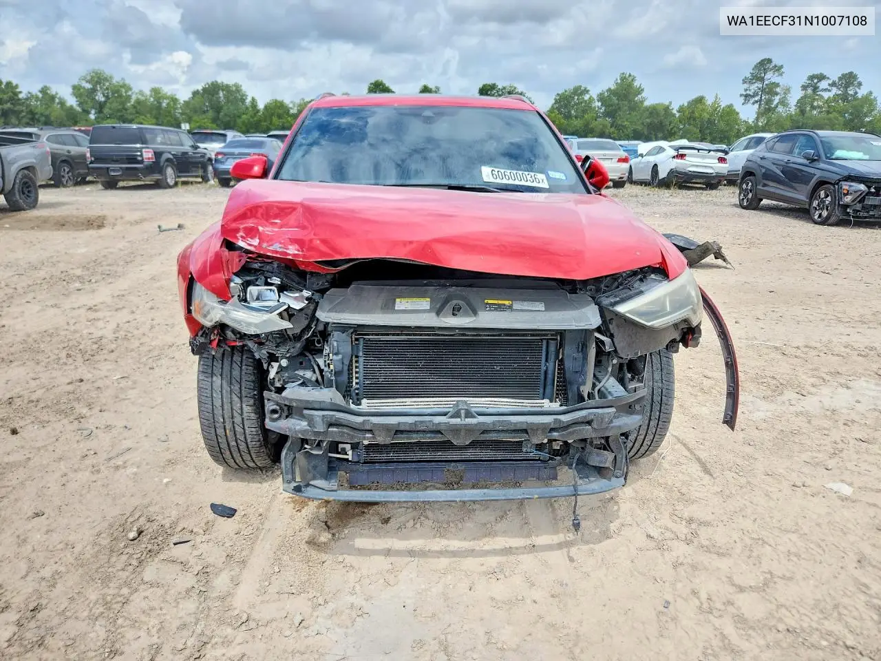 2022 Audi Q3 Premium Plus S Line 45 VIN: WA1EECF31N1007108 Lot: 60600036