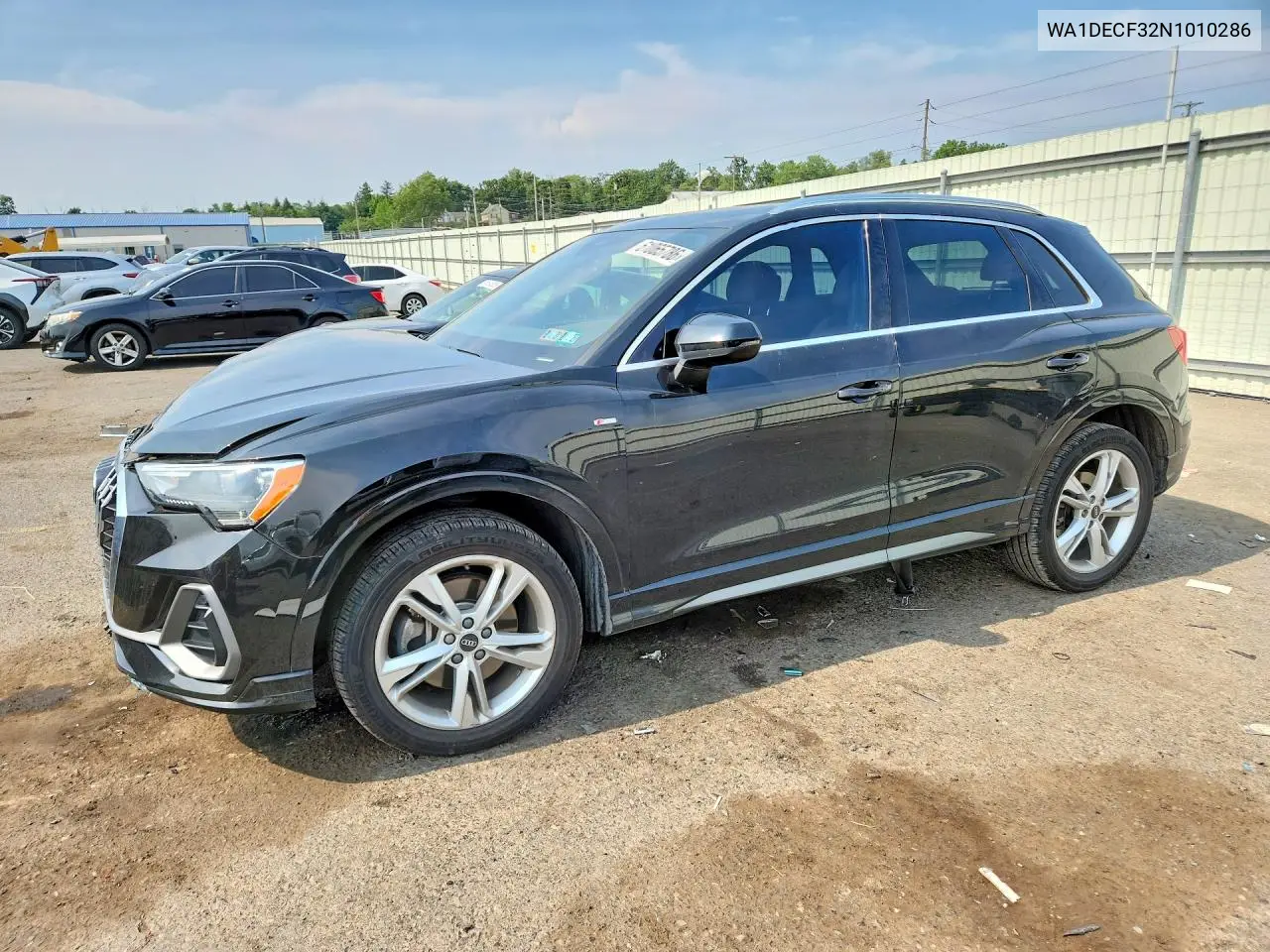 2022 Audi Q3 Premium S Line 45 VIN: WA1DECF32N1010286 Lot: 61065786