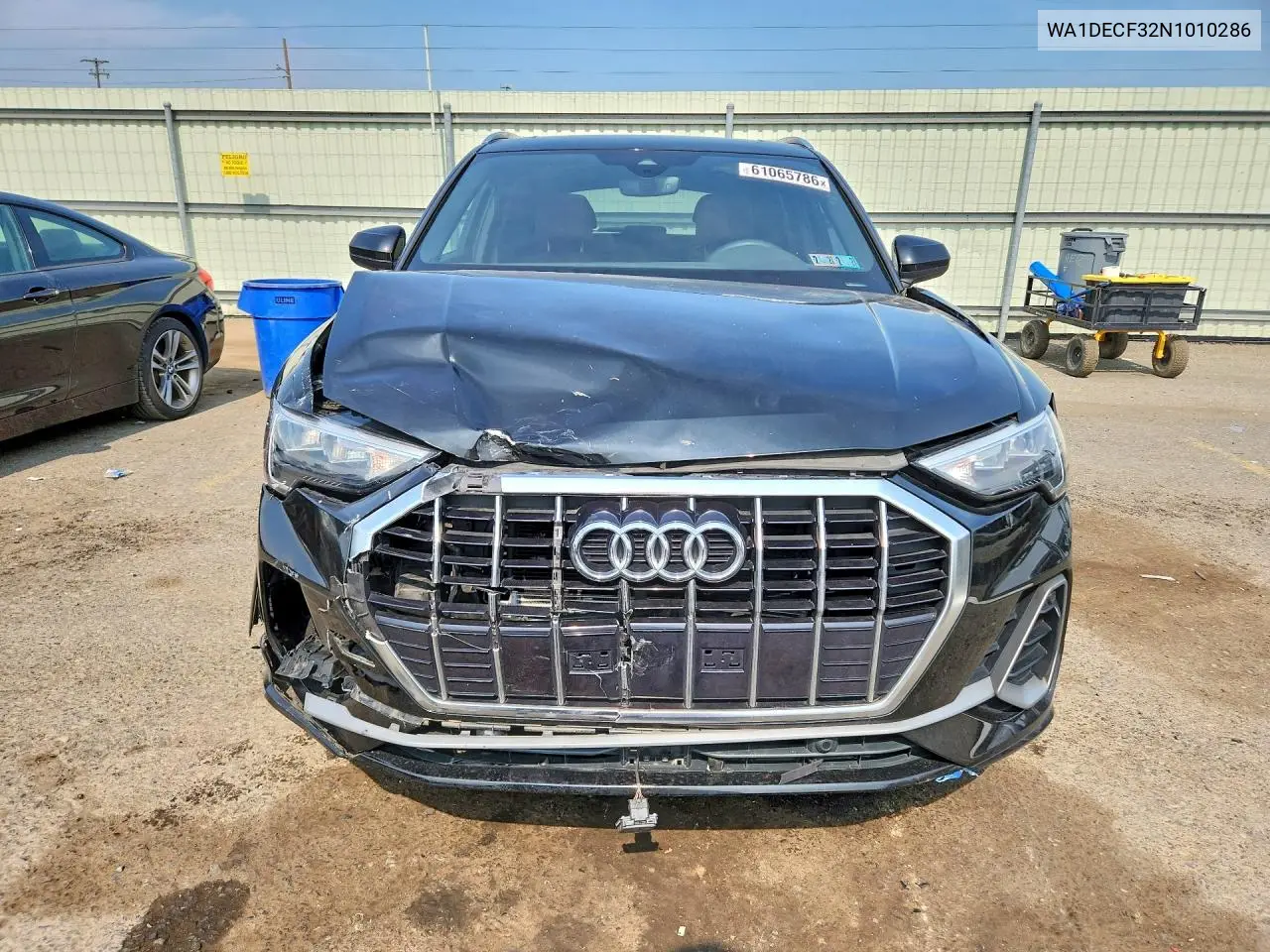 2022 Audi Q3 Premium S Line 45 VIN: WA1DECF32N1010286 Lot: 61065786