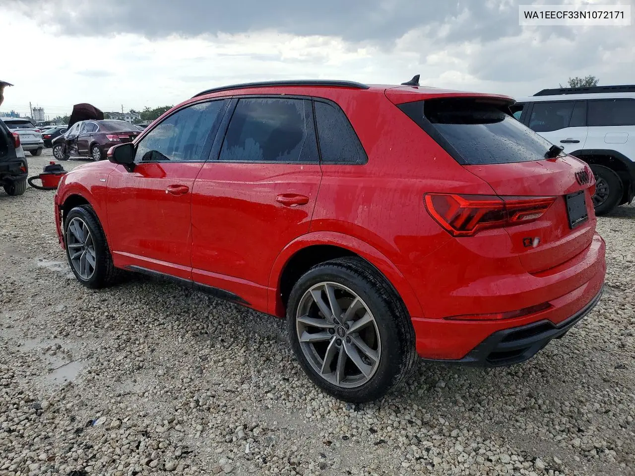 2022 Audi Q3 Premium Plus S Line 45 VIN: WA1EECF33N1072171 Lot: 61221856