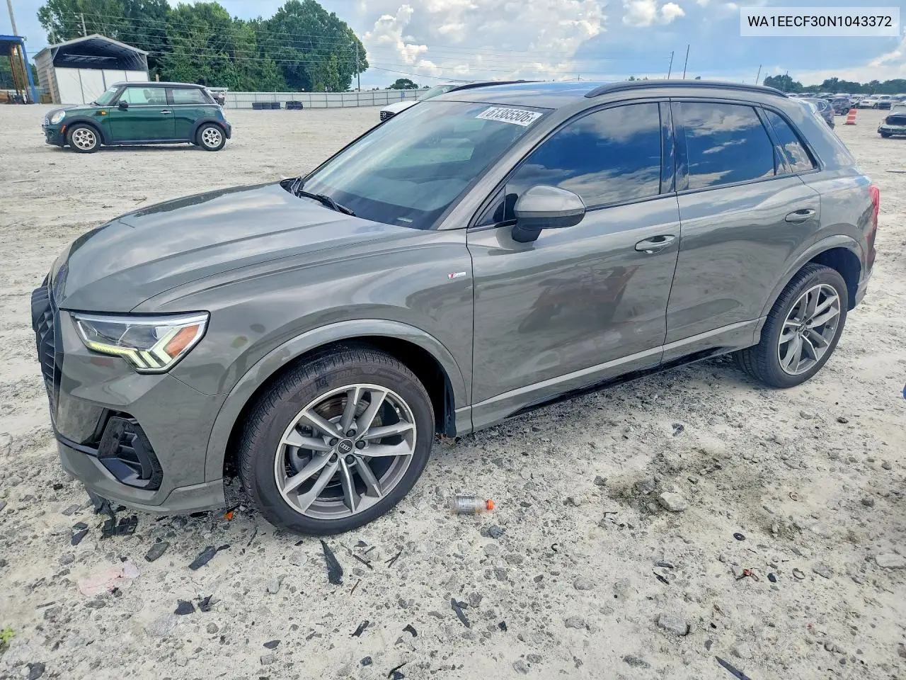 2022 Audi Q3 Premium Plus S Line 45 VIN: WA1EECF30N1043372 Lot: 61385506