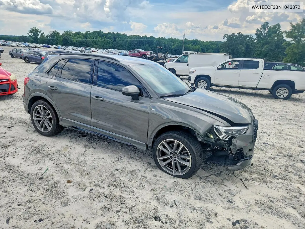 2022 Audi Q3 Premium Plus S Line 45 VIN: WA1EECF30N1043372 Lot: 61385506