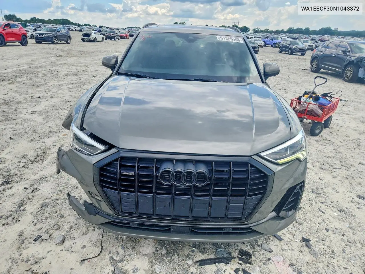 2022 Audi Q3 Premium Plus S Line 45 VIN: WA1EECF30N1043372 Lot: 61385506