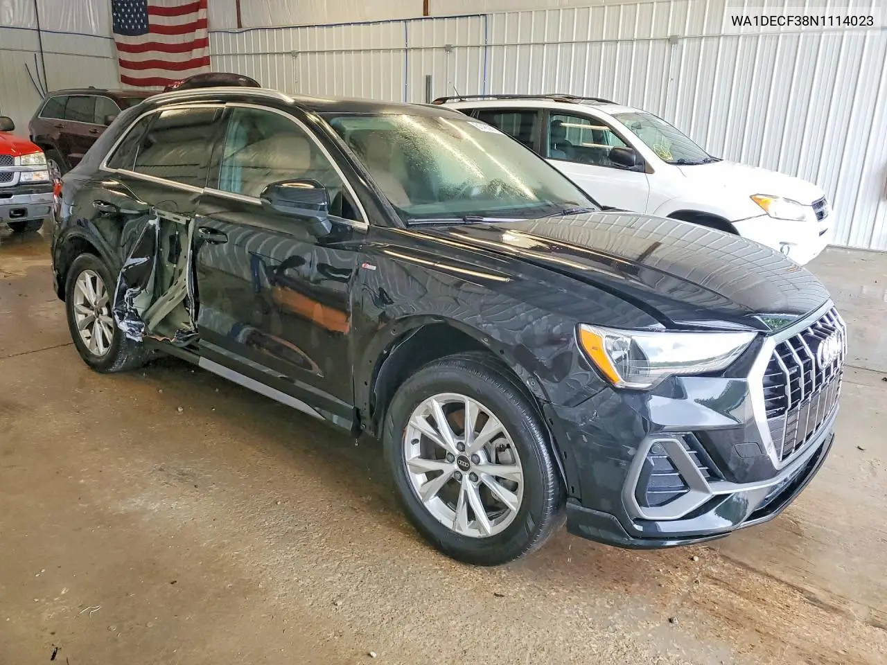 2022 Audi Q3 Premium S Line 45 VIN: WA1DECF38N1114023 Lot: 61465876