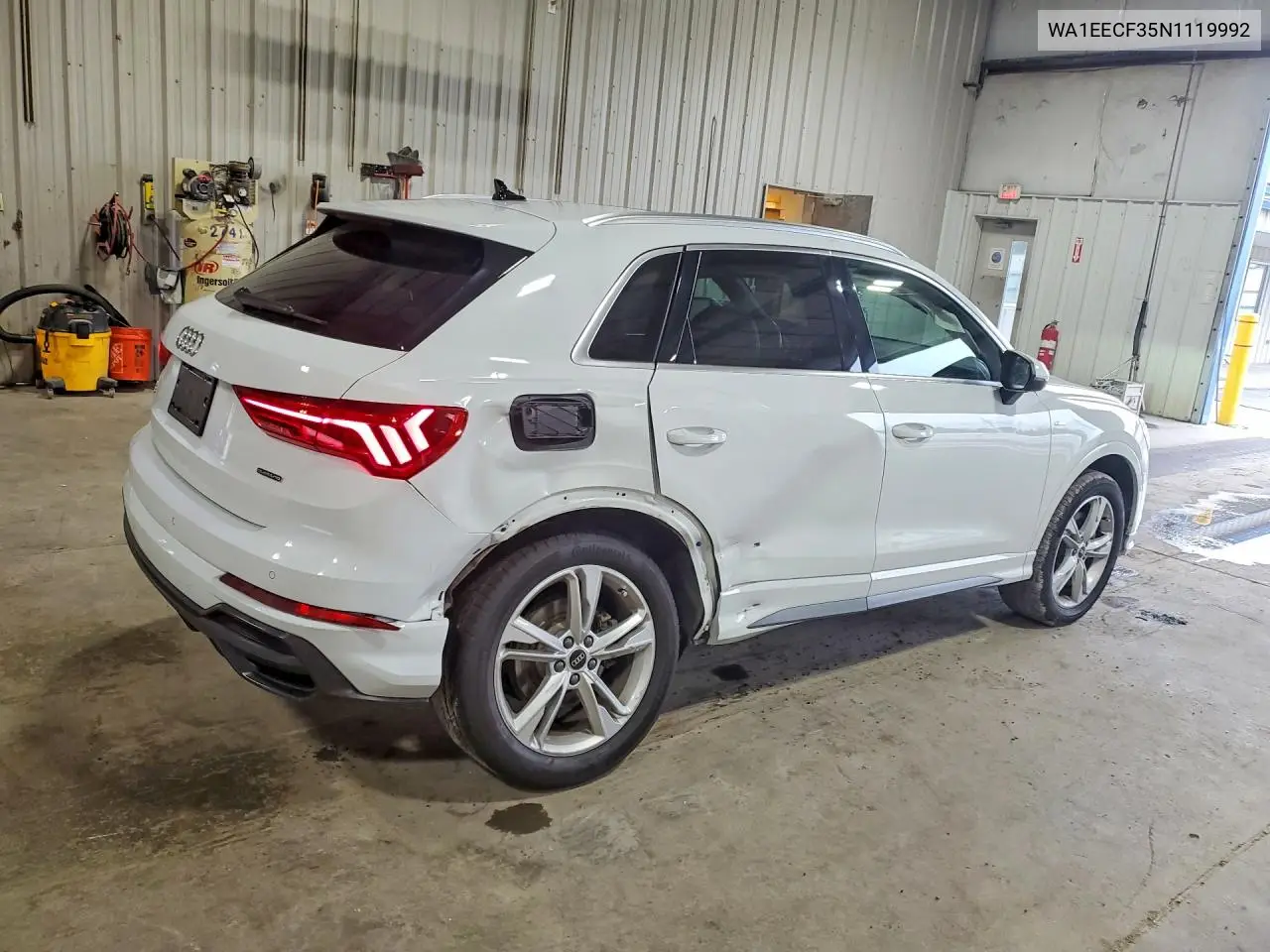 2022 Audi Q3 Premium Plus S Line 45 VIN: WA1EECF35N1119992 Lot: 61548656