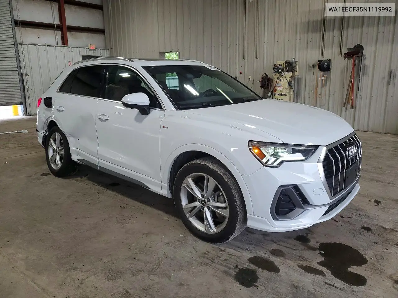 2022 Audi Q3 Premium Plus S Line 45 VIN: WA1EECF35N1119992 Lot: 61548656