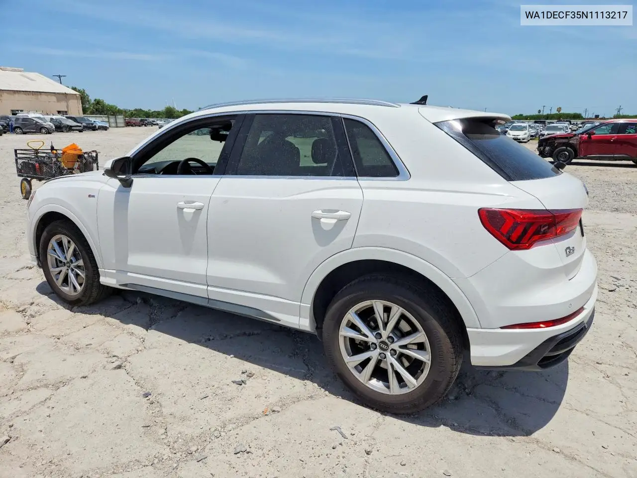 2022 Audi Q3 Premium S Line 45 VIN: WA1DECF35N1113217 Lot: 62005766