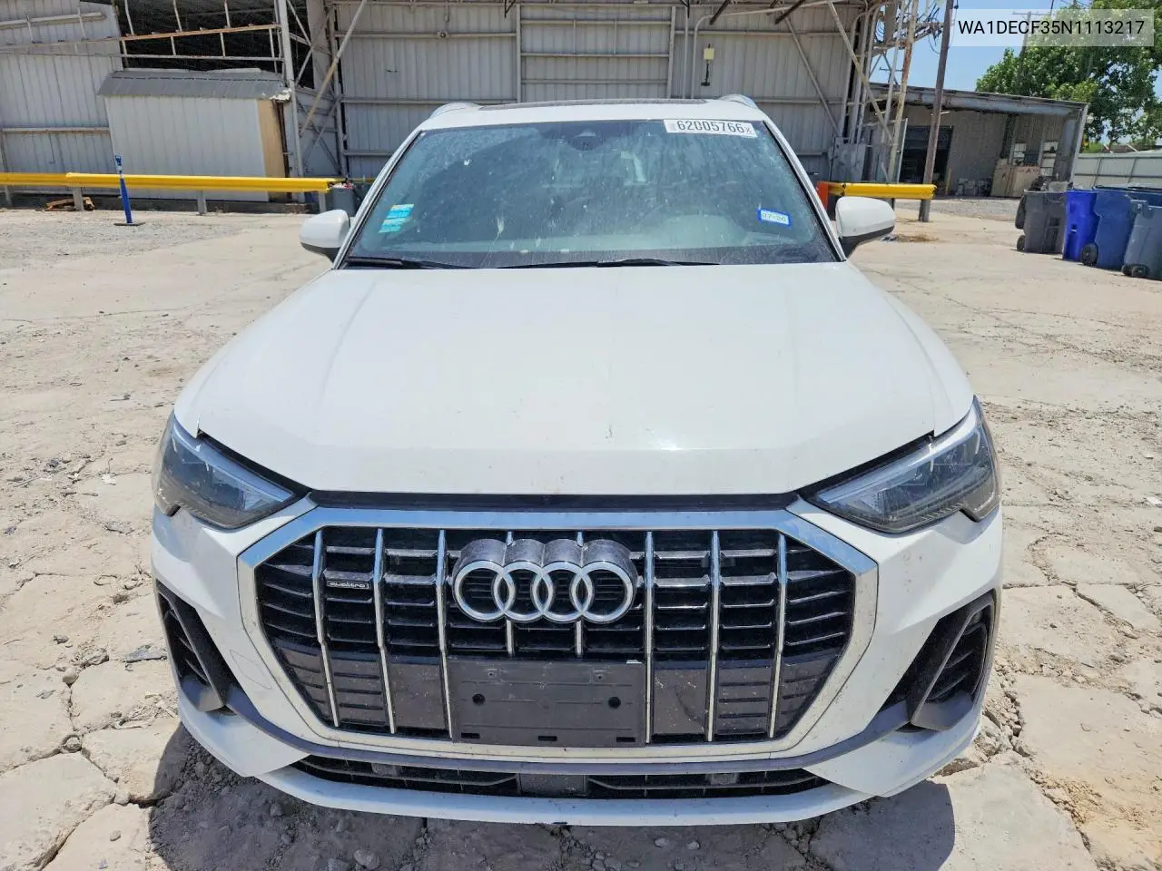 2022 Audi Q3 Premium S Line 45 VIN: WA1DECF35N1113217 Lot: 62005766