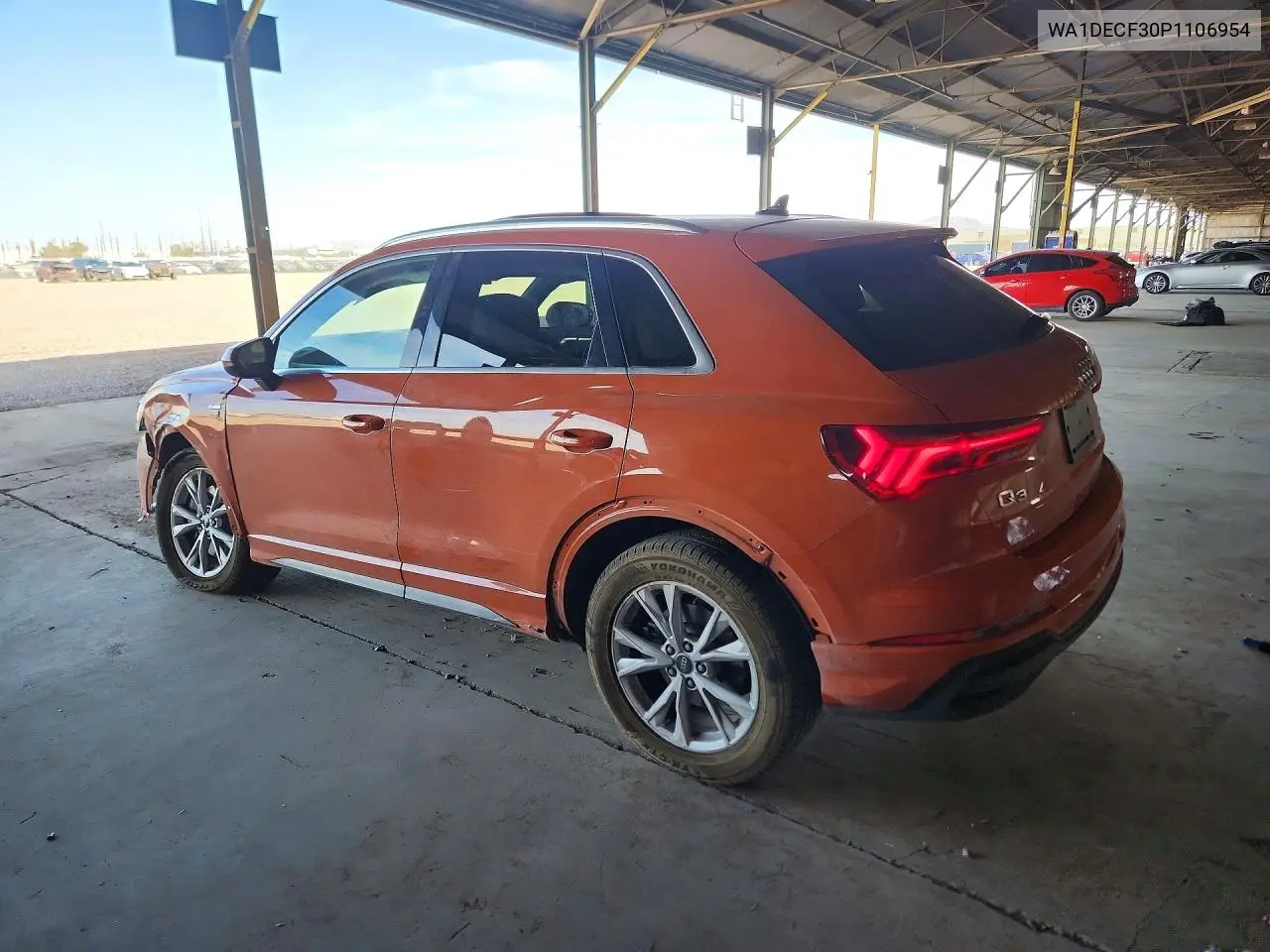 2023 Audi Q3 Premium S Line 45 VIN: WA1DECF30P1106954 Lot: 57165236