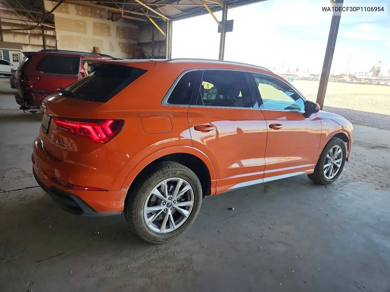 2023 Audi Q3 Premium S Line 45 VIN: WA1DECF30P1106954 Lot: 57165236