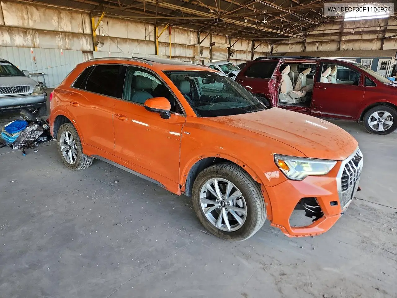 2023 Audi Q3 Premium S Line 45 VIN: WA1DECF30P1106954 Lot: 57165236
