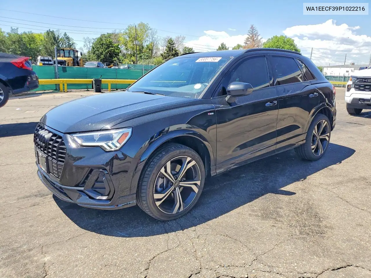 2023 Audi Q3 Premium Plus S Line 45 VIN: WA1EECF39P1022216 Lot: 58087756