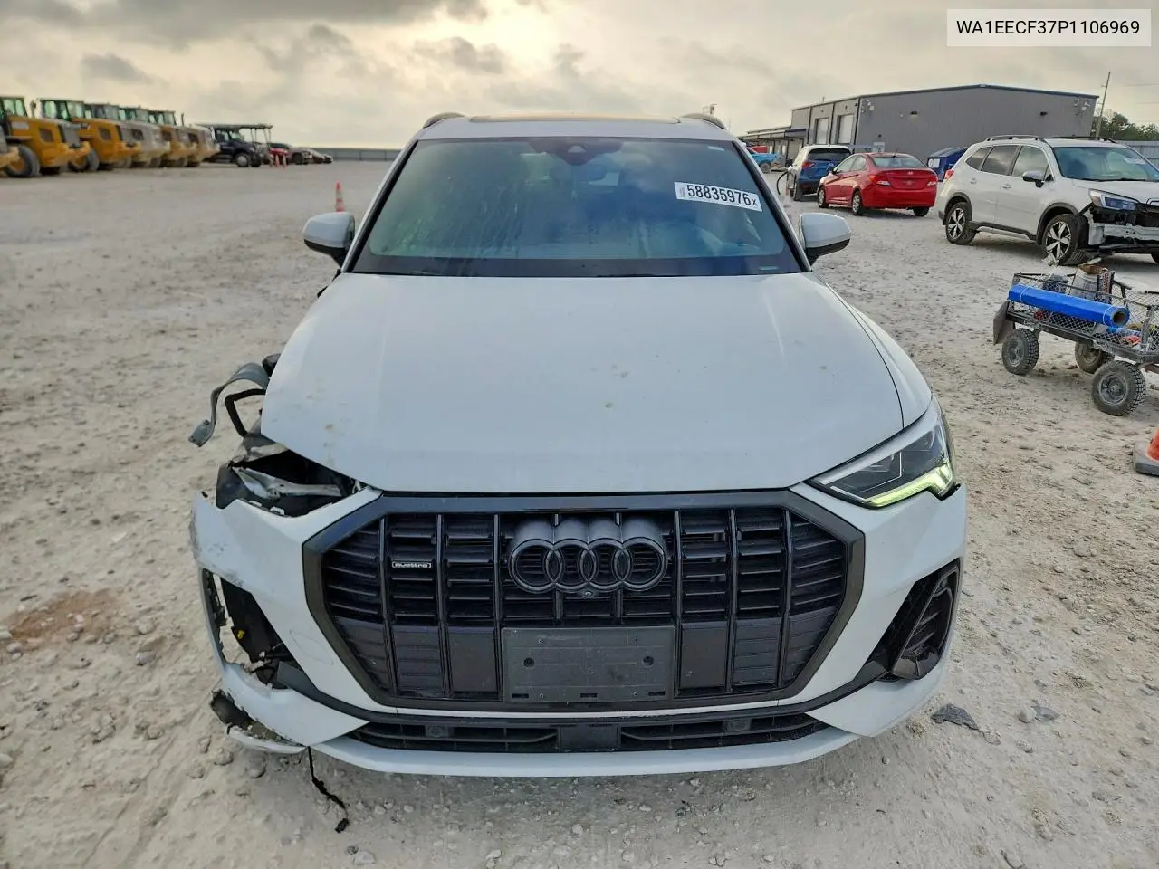 2023 Audi Q3 Premium Plus S Line 45 VIN: WA1EECF37P1106969 Lot: 58835976