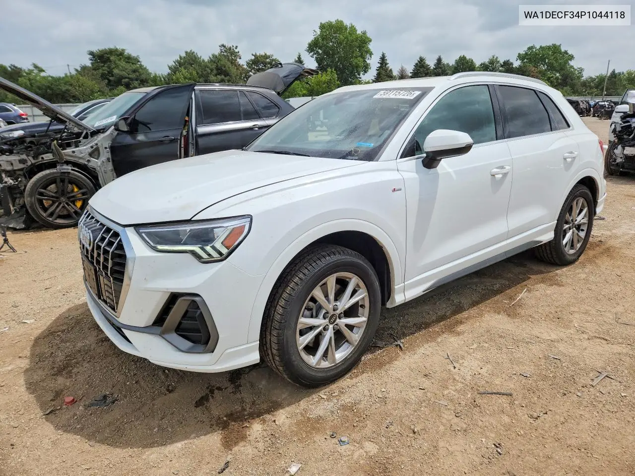 2023 Audi Q3 Premium S Line 45 VIN: WA1DECF34P1044118 Lot: 59115726
