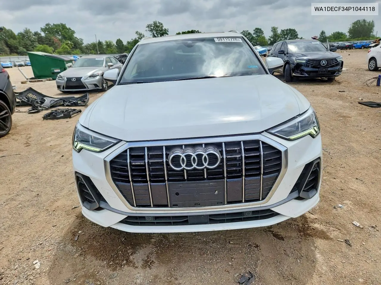 2023 Audi Q3 Premium S Line 45 VIN: WA1DECF34P1044118 Lot: 59115726
