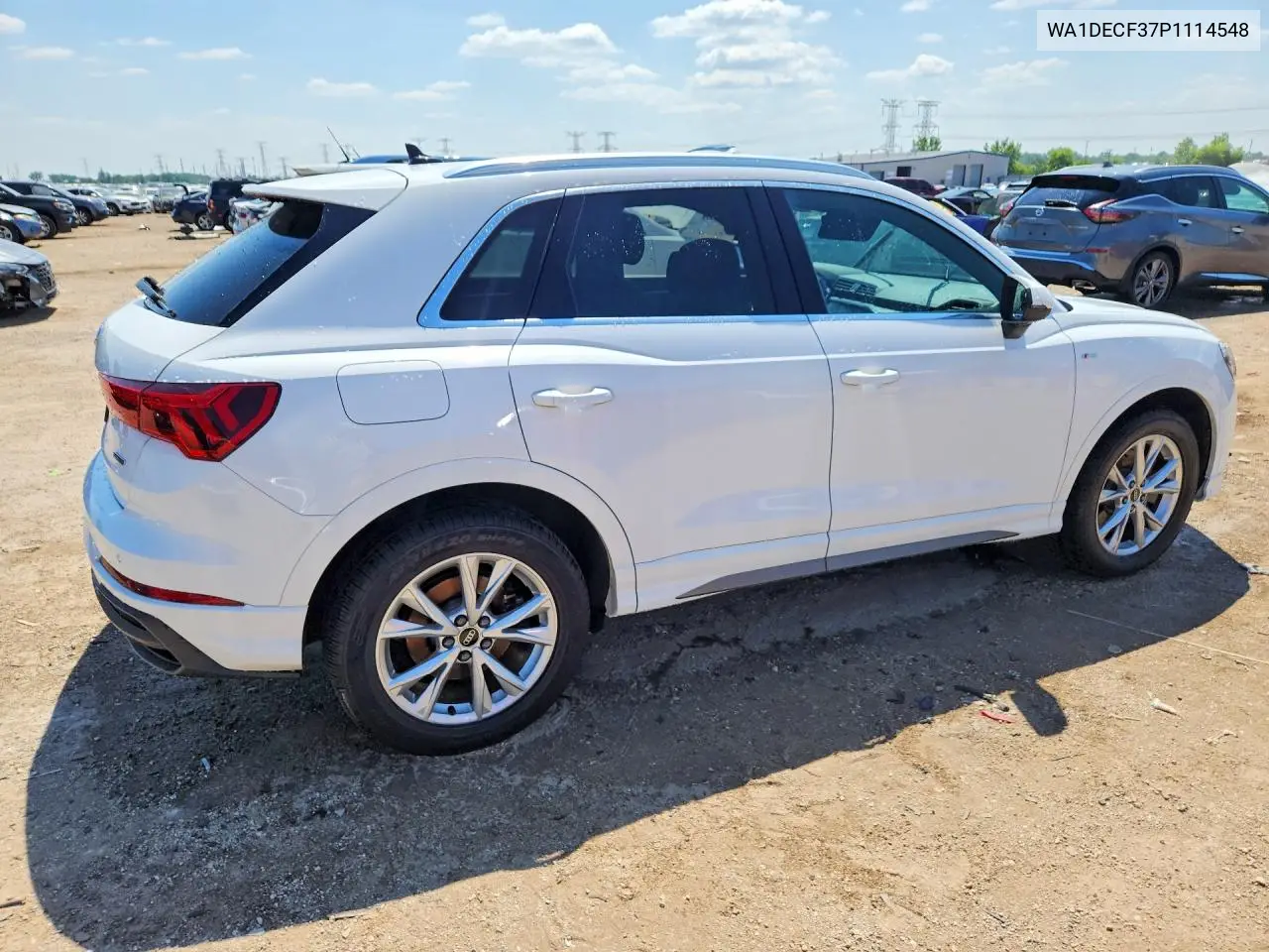 2023 Audi Q3 Premium S Line 45 VIN: WA1DECF37P1114548 Lot: 59858956
