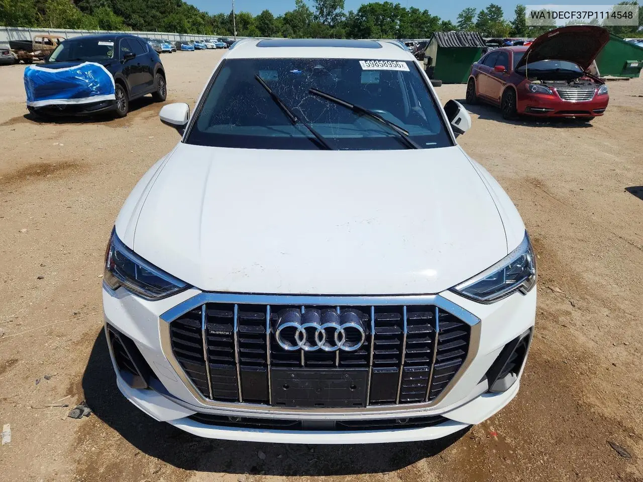 2023 Audi Q3 Premium S Line 45 VIN: WA1DECF37P1114548 Lot: 59858956