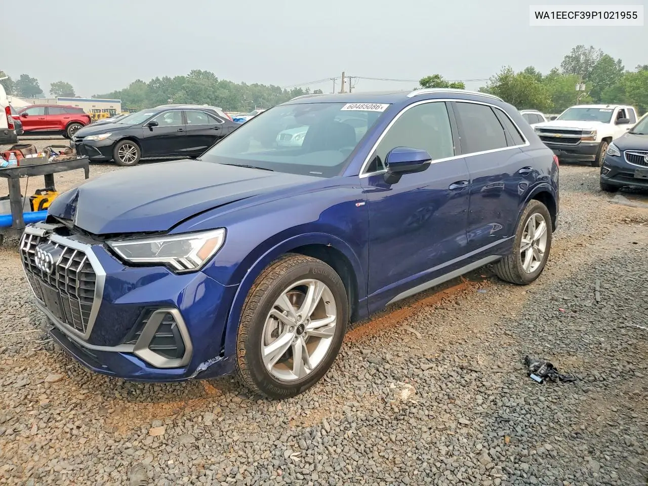 2023 Audi Q3 Premium Plus S Line 45 VIN: WA1EECF39P1021955 Lot: 60485086