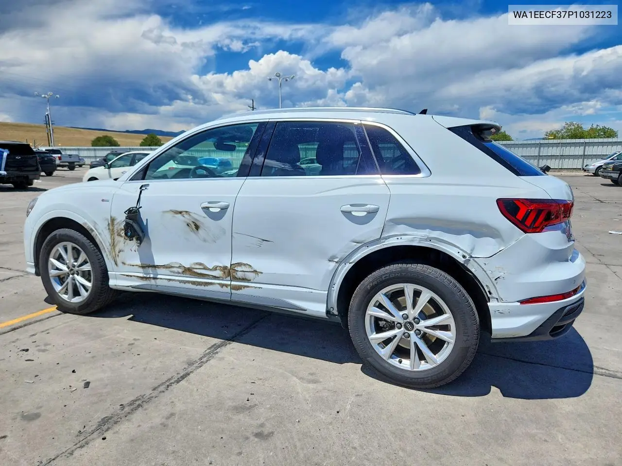 2023 Audi Q3 Premium Plus S Line 45 VIN: WA1EECF37P1031223 Lot: 60589296