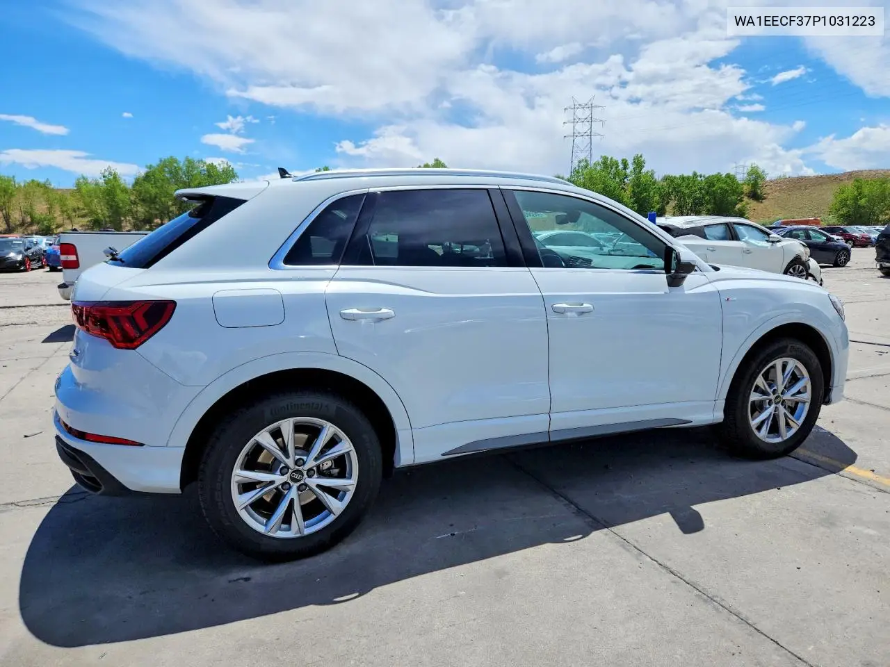 2023 Audi Q3 Premium Plus S Line 45 VIN: WA1EECF37P1031223 Lot: 60589296