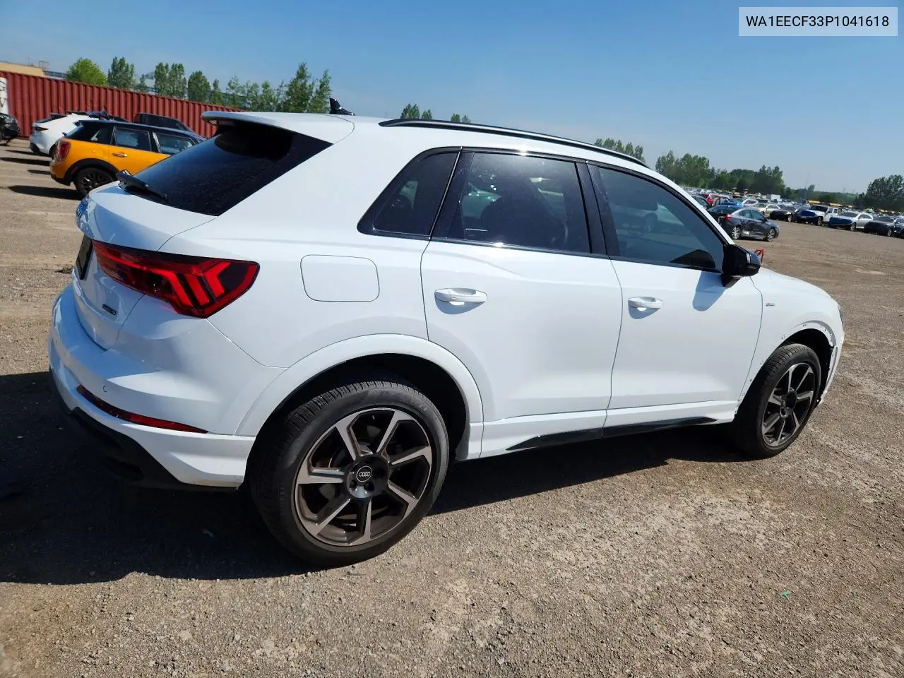 2023 Audi Q3 Premium Plus S Line 45 VIN: WA1EECF33P1041618 Lot: 95587905