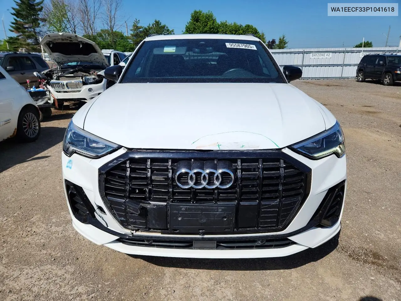 2023 Audi Q3 Premium Plus S Line 45 VIN: WA1EECF33P1041618 Lot: 95587905