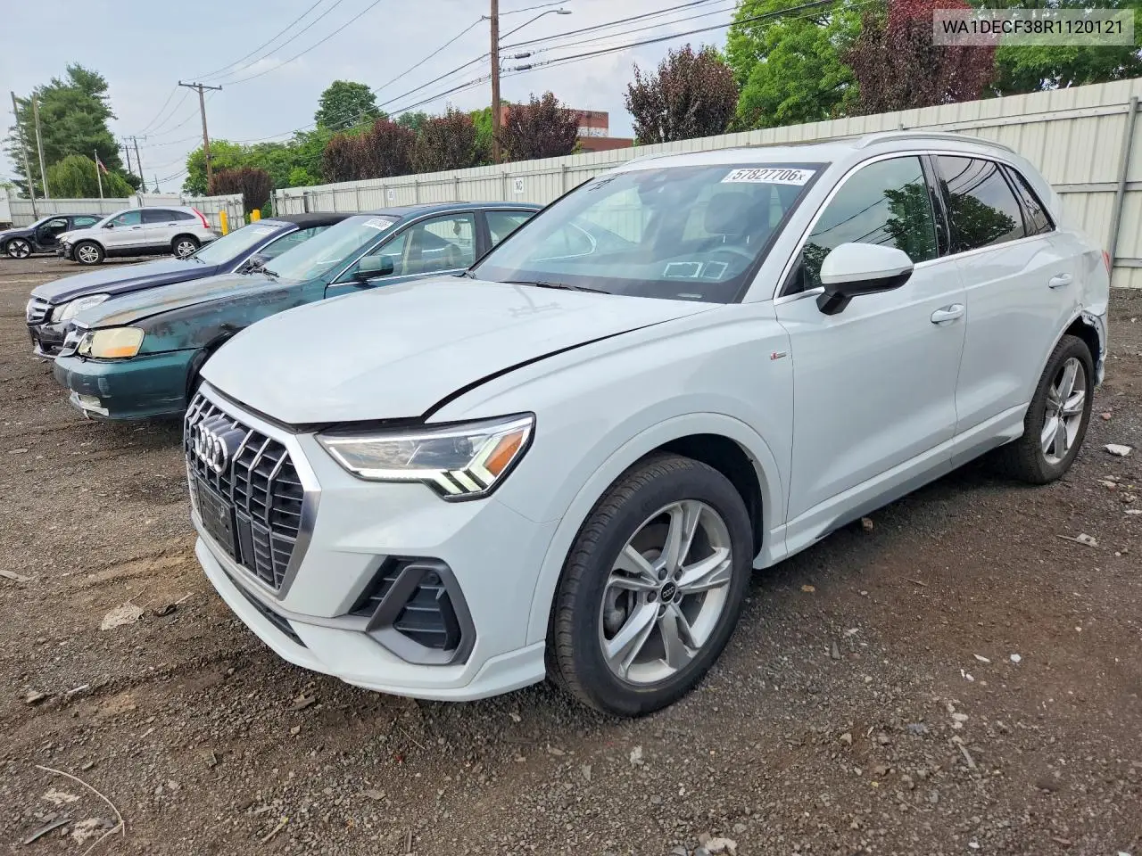 2024 Audi Q3 Premium S Line 45 VIN: WA1DECF38R1120121 Lot: 57827706