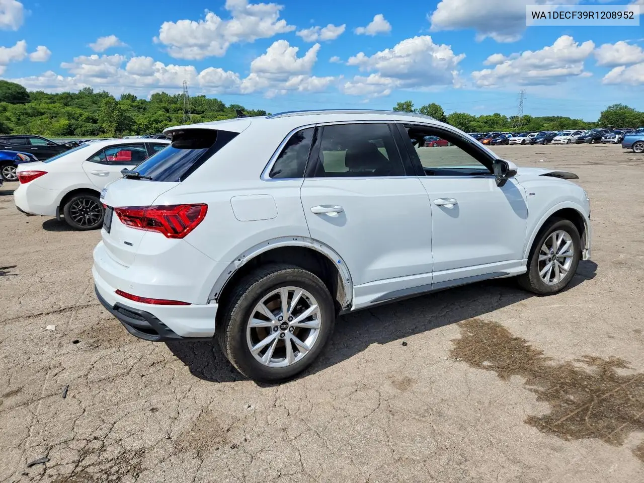 2024 Audi Q3 Premium S Line 45 VIN: WA1DECF39R1208952 Lot: 58897796
