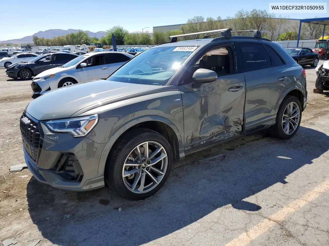 2024 Audi Q3 Premium S Line 45 VIN: WA1DECF32R1050955 Lot: 58982346