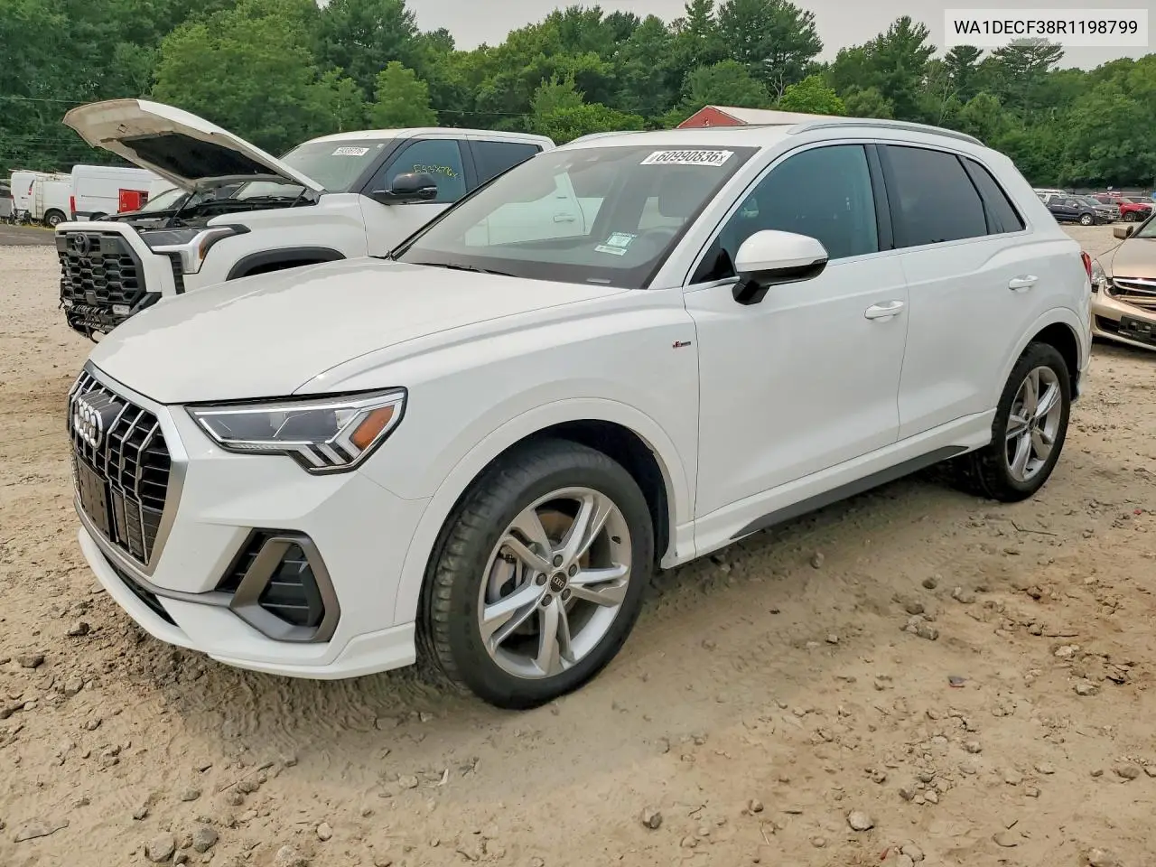 2024 Audi Q3 Premium S Line 45 VIN: WA1DECF38R1198799 Lot: 60990836