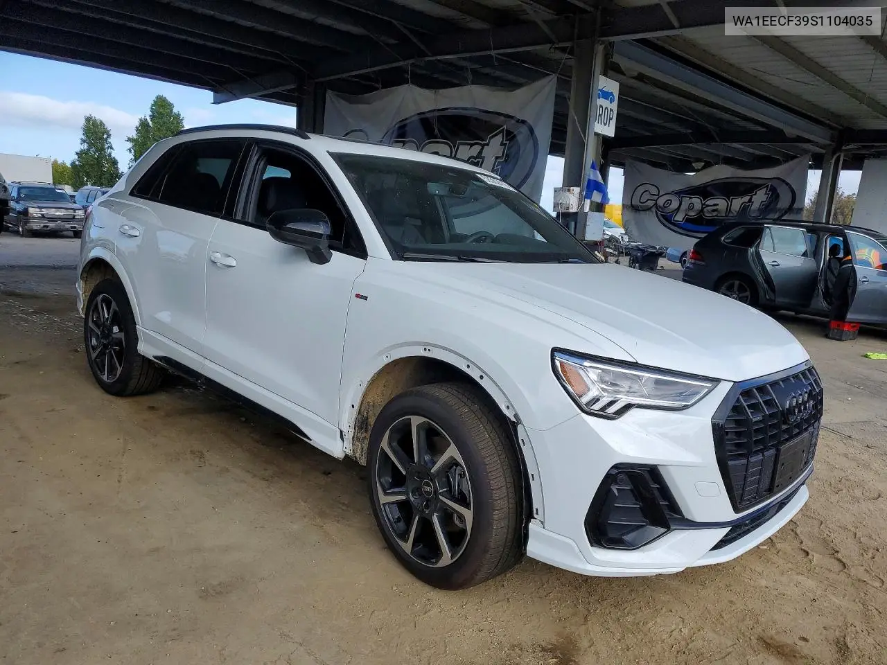 2025 Audi Q3 Premium Plus S Line 45 VIN: WA1EECF39S1104035 Lot: 58562416