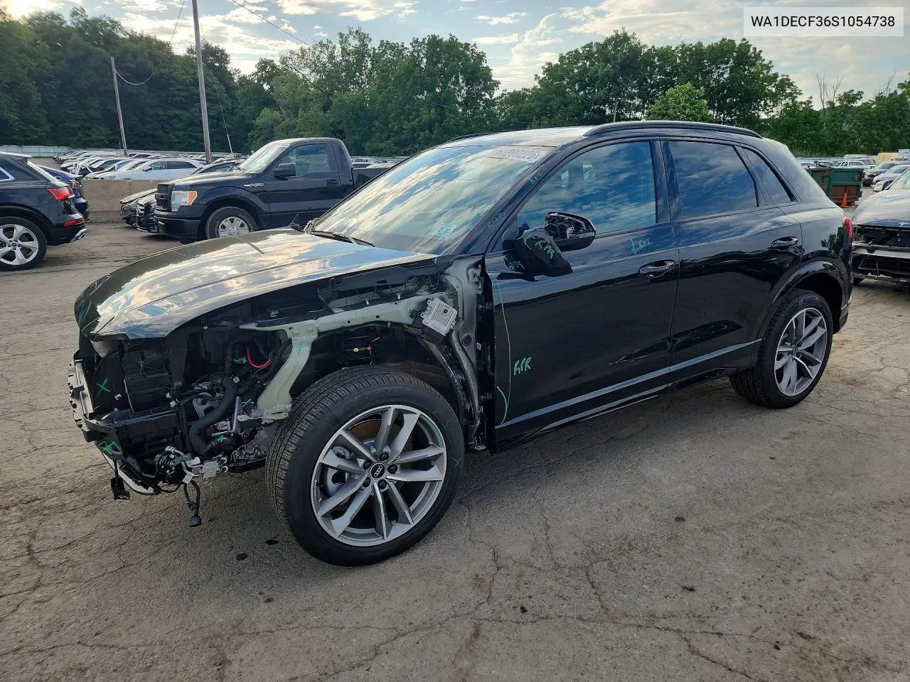2025 Audi Q3 Premium S Line 45 VIN: WA1DECF36S1054738 Lot: 60299226