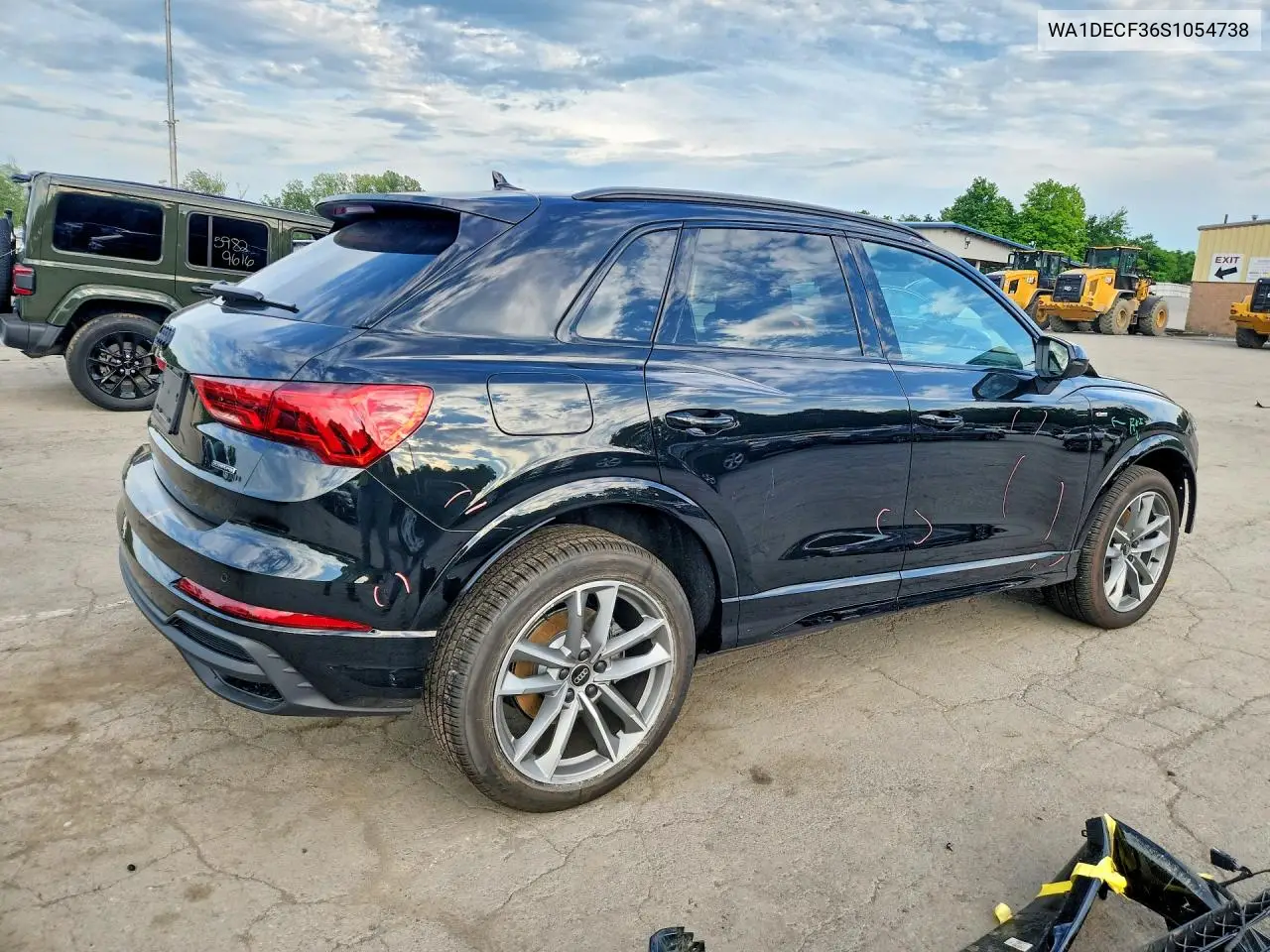 2025 Audi Q3 Premium S Line 45 VIN: WA1DECF36S1054738 Lot: 60299226