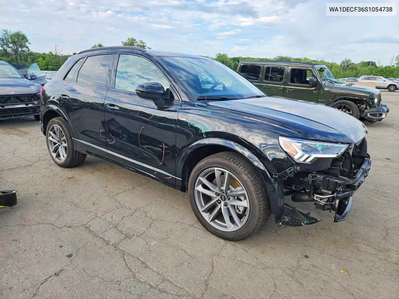2025 Audi Q3 Premium S Line 45 VIN: WA1DECF36S1054738 Lot: 60299226