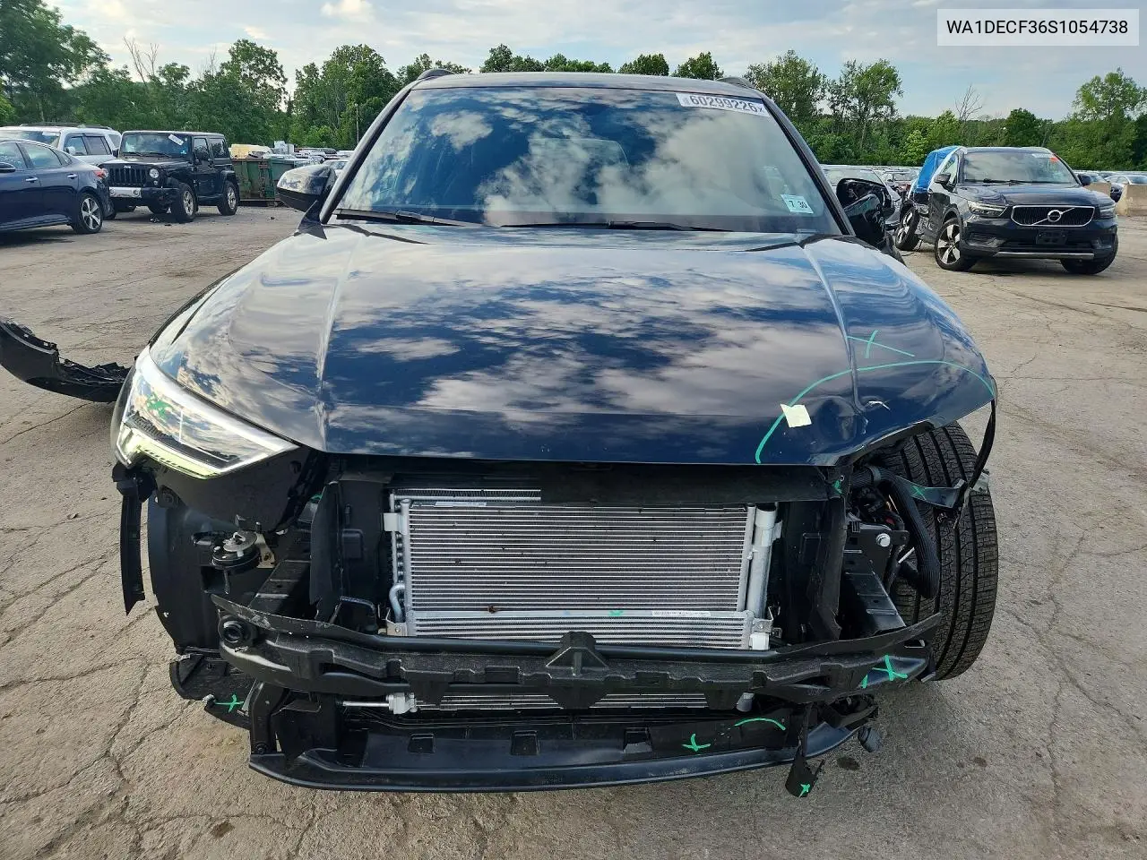 2025 Audi Q3 Premium S Line 45 VIN: WA1DECF36S1054738 Lot: 60299226