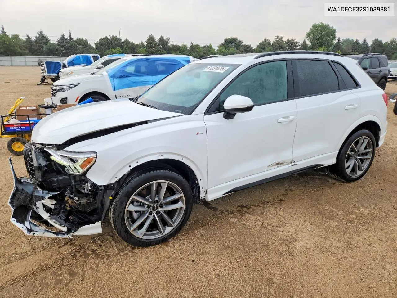 2025 Audi Q3 Premium S Line 45 VIN: WA1DECF32S1039881 Lot: 61894656