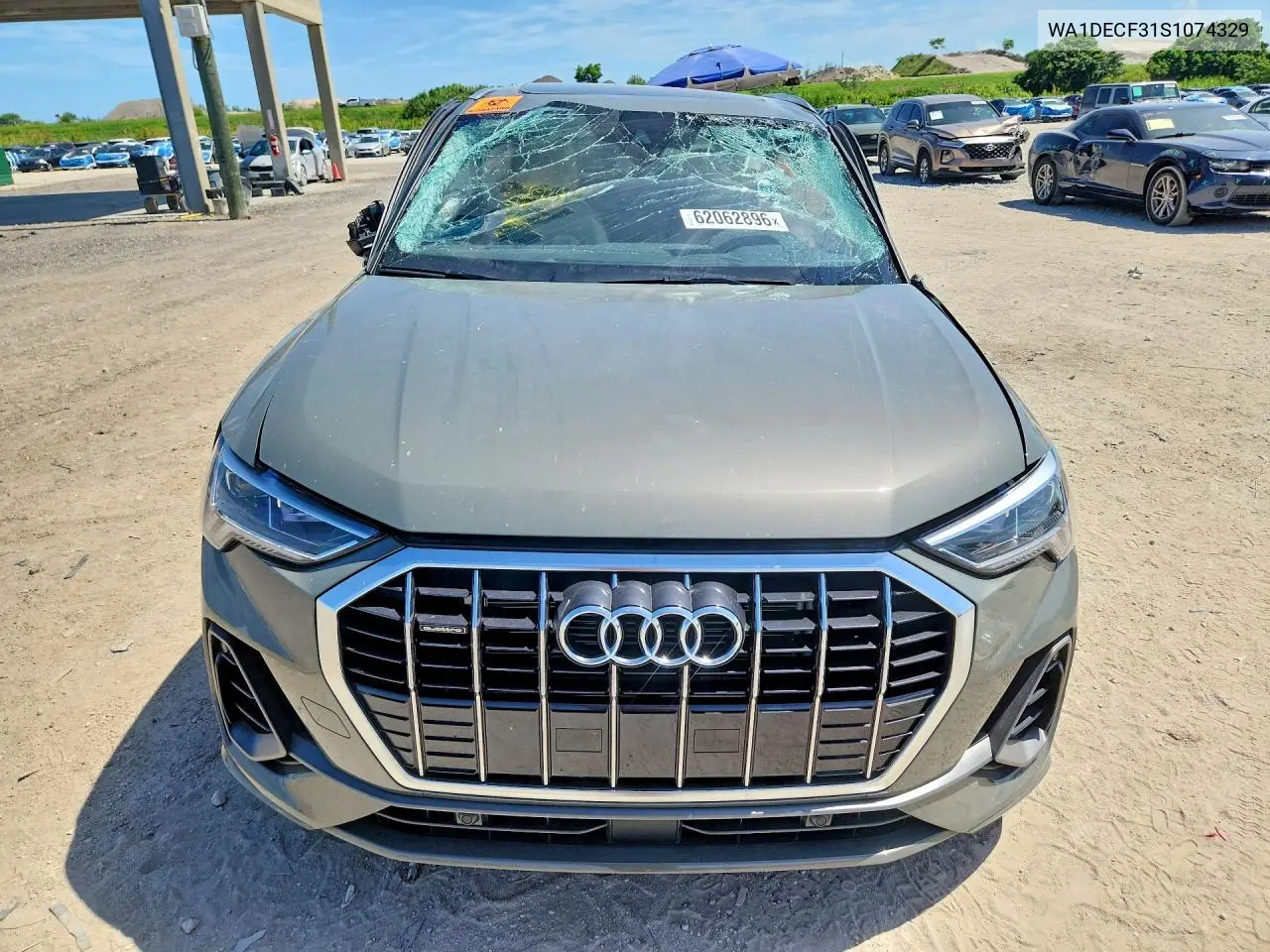2025 Audi Q3 Premium S Line 45 VIN: WA1DECF31S1074329 Lot: 62062896