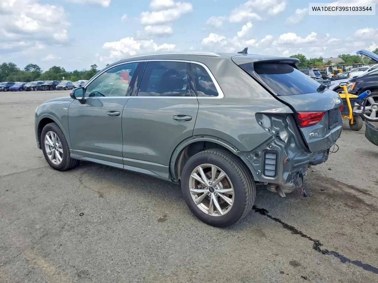 2025 Audi Q3 Premium S Line 45 VIN: WA1DECF39S1033544 Lot: 85621155