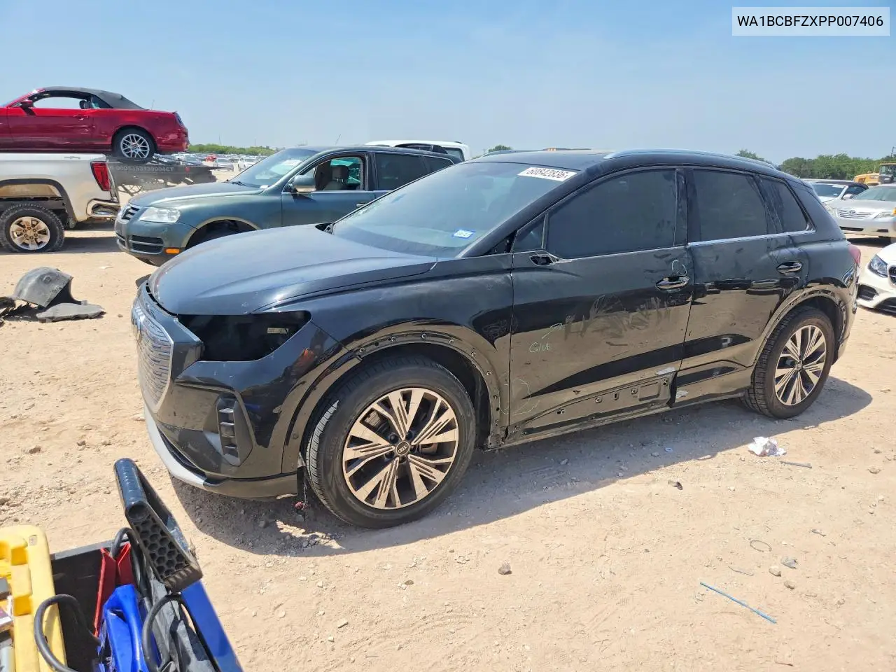 2023 Audi Q4 E-Tron Premium Plus VIN: WA1BCBFZXPP007406 Lot: 60842836