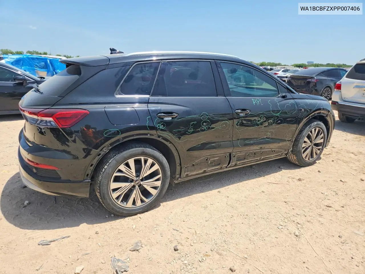 2023 Audi Q4 E-Tron Premium Plus VIN: WA1BCBFZXPP007406 Lot: 60842836