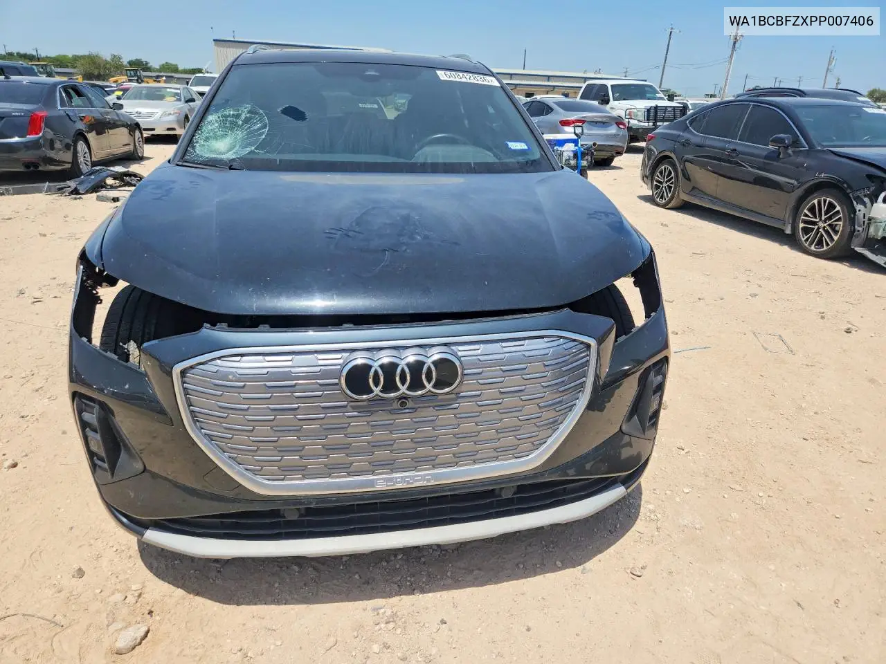 2023 Audi Q4 E-Tron Premium Plus VIN: WA1BCBFZXPP007406 Lot: 60842836