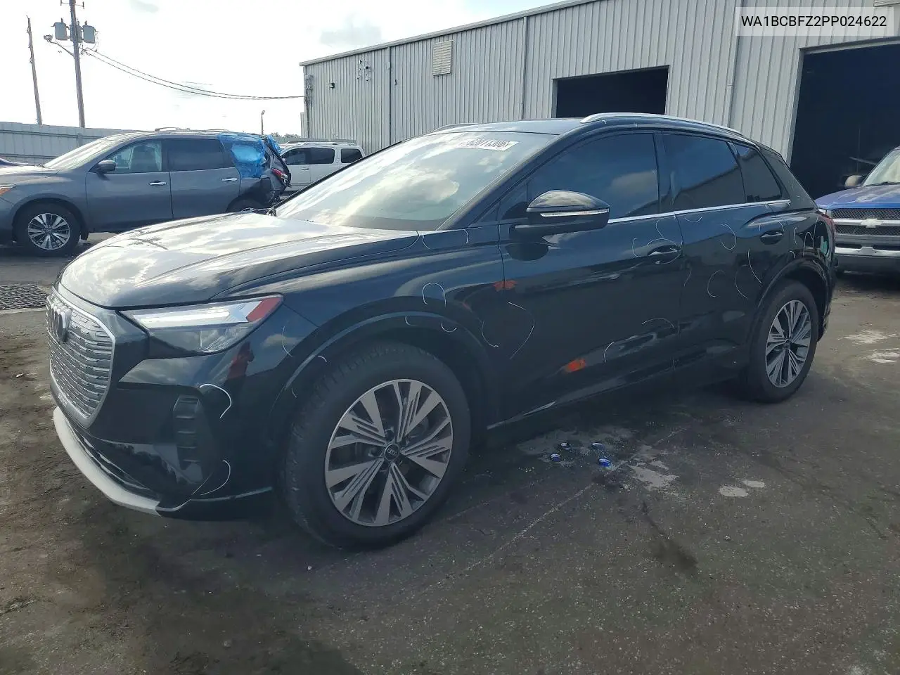 2023 Audi Q4 E-Tron Premium Plus VIN: WA1BCBFZ2PP024622 Lot: 62011306