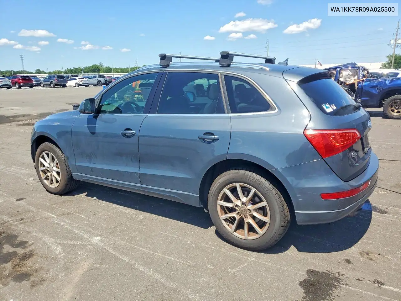 2009 Audi Q5 3.2 VIN: WA1KK78R09A025500 Lot: 58581786