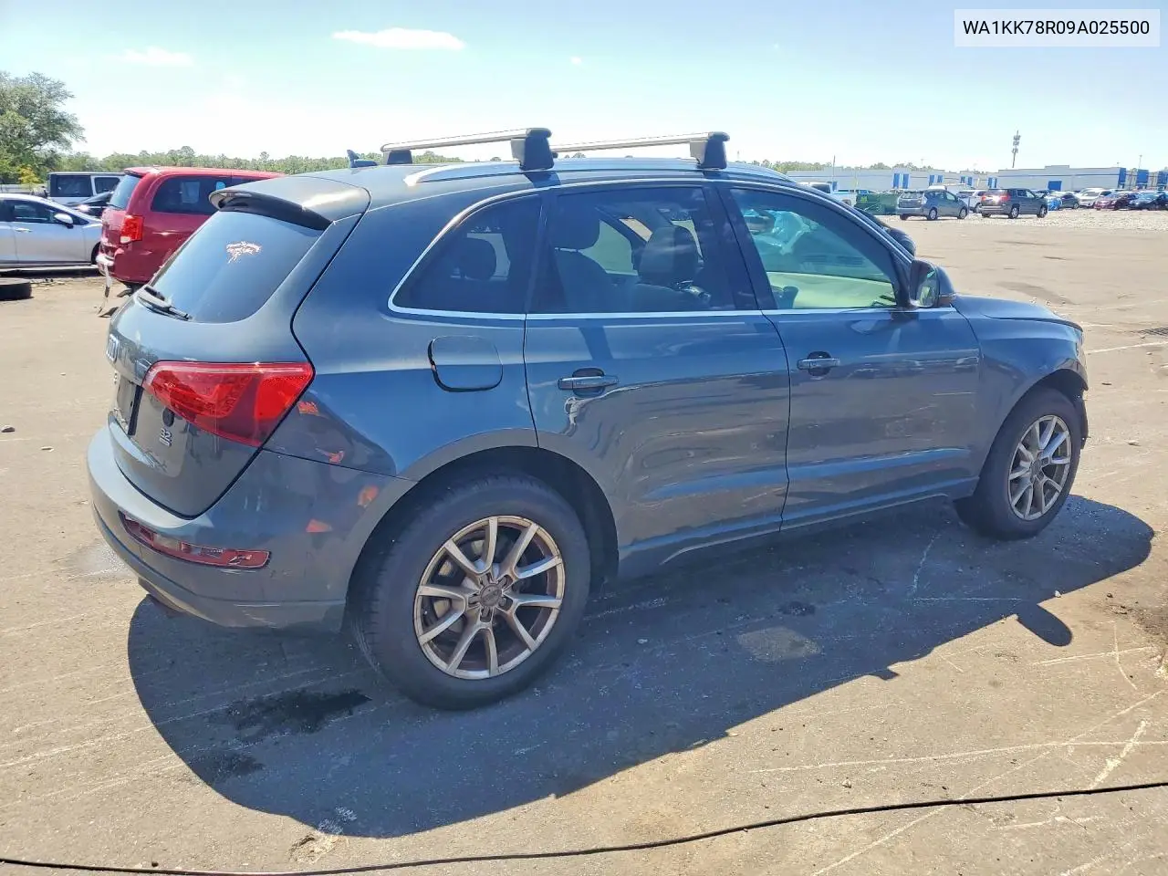 2009 Audi Q5 3.2 VIN: WA1KK78R09A025500 Lot: 58581786