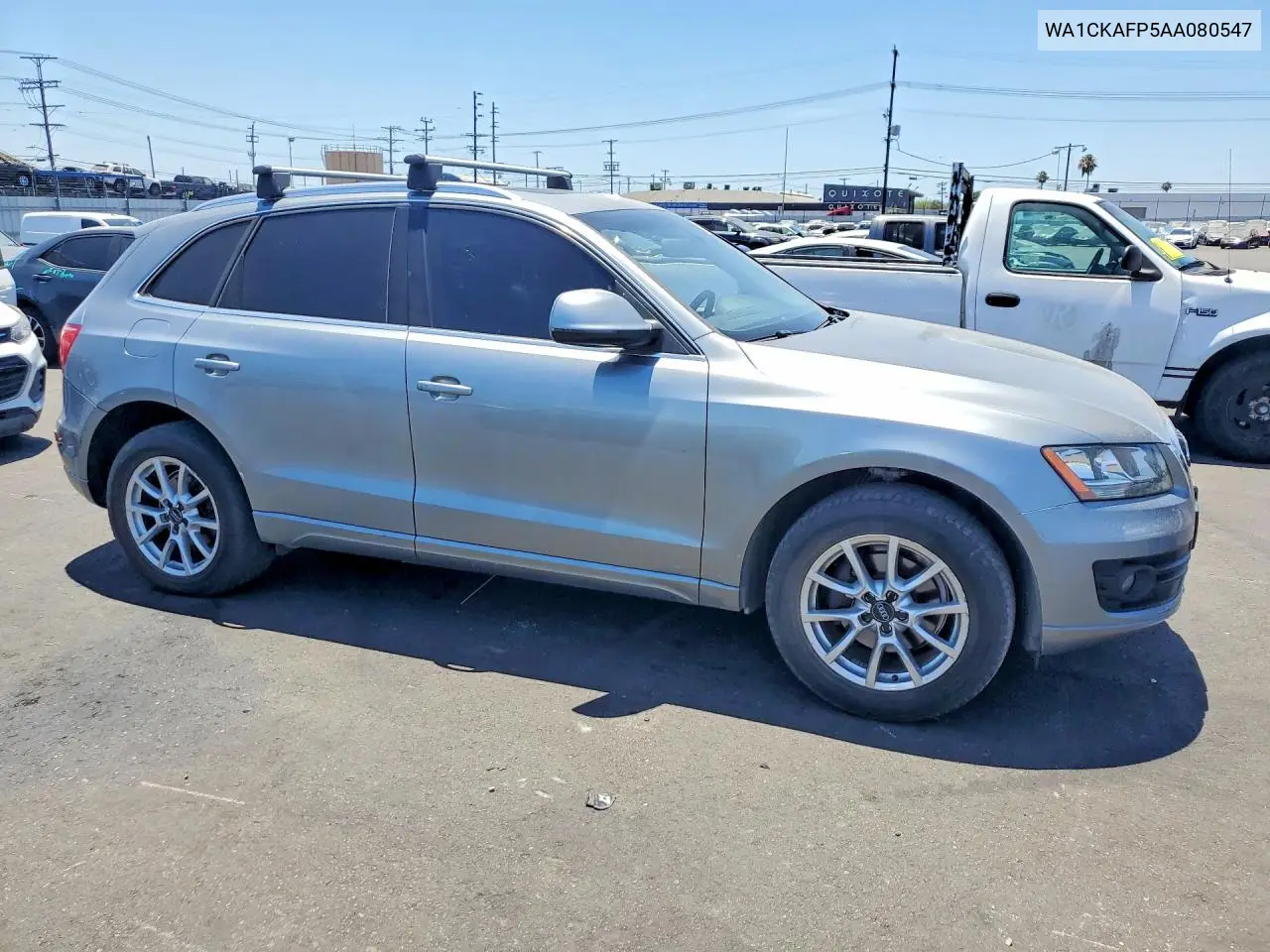 2010 Audi Q5 Premium VIN: WA1CKAFP5AA080547 Lot: 60702106