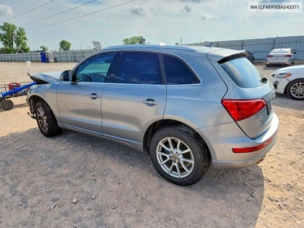 2011 Audi Q5 Premium Plus VIN: WA1LFAFPXBA043371 Lot: 61052706