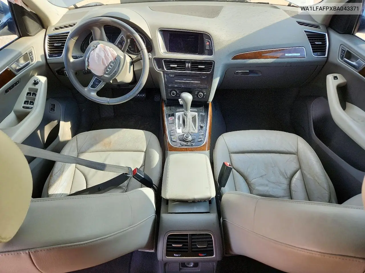 2011 Audi Q5 Premium Plus VIN: WA1LFAFPXBA043371 Lot: 61052706