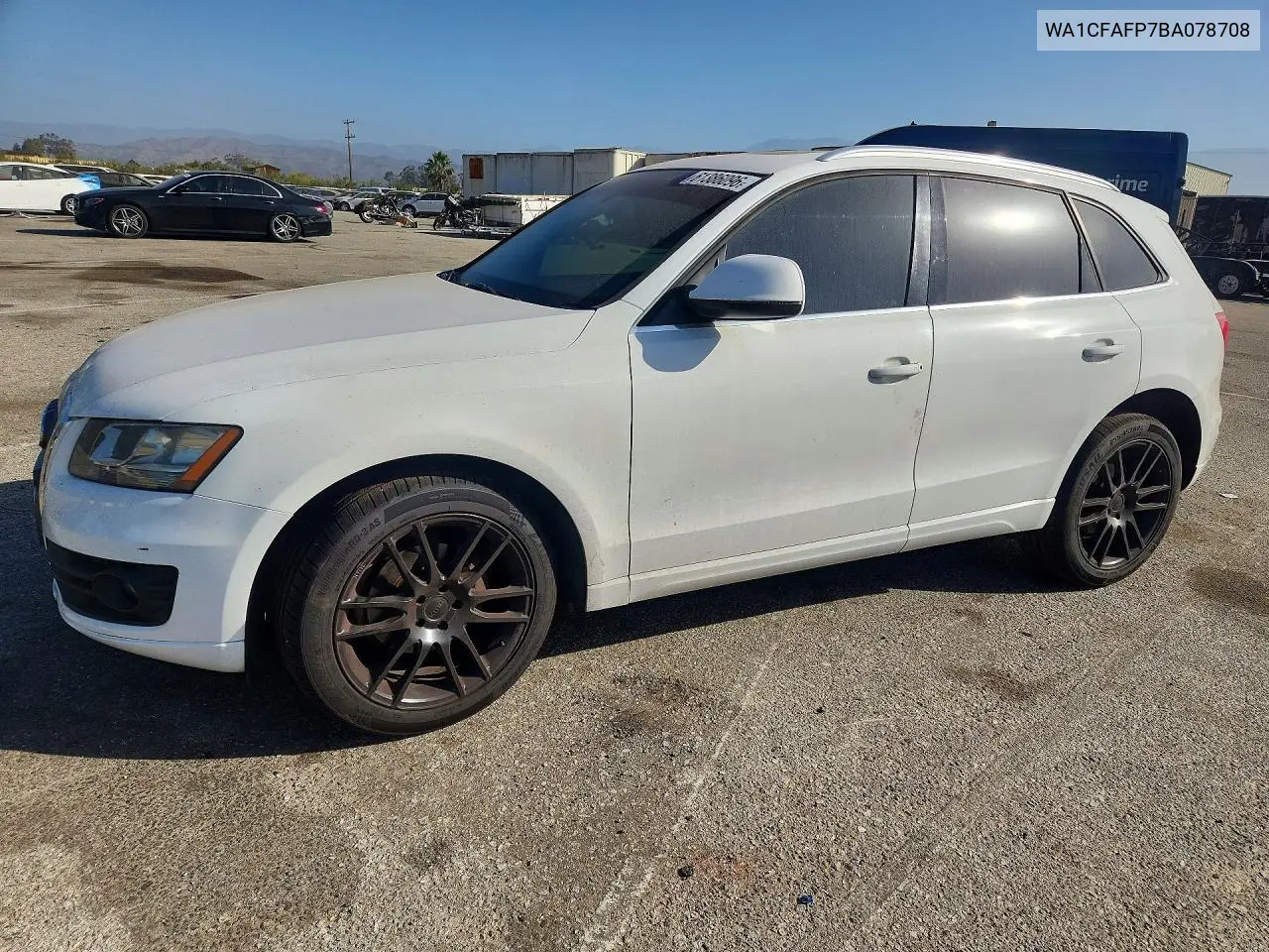 2011 Audi Q5 Premium VIN: WA1CFAFP7BA078708 Lot: 61386096