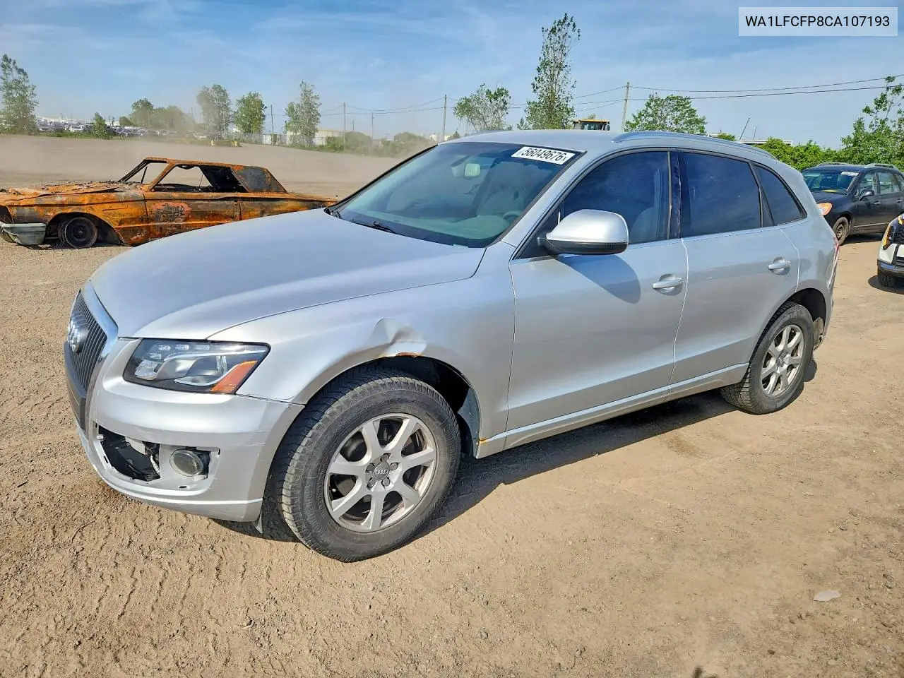 2012 Audi Q5 Premium Plus VIN: WA1LFCFP8CA107193 Lot: 56049676